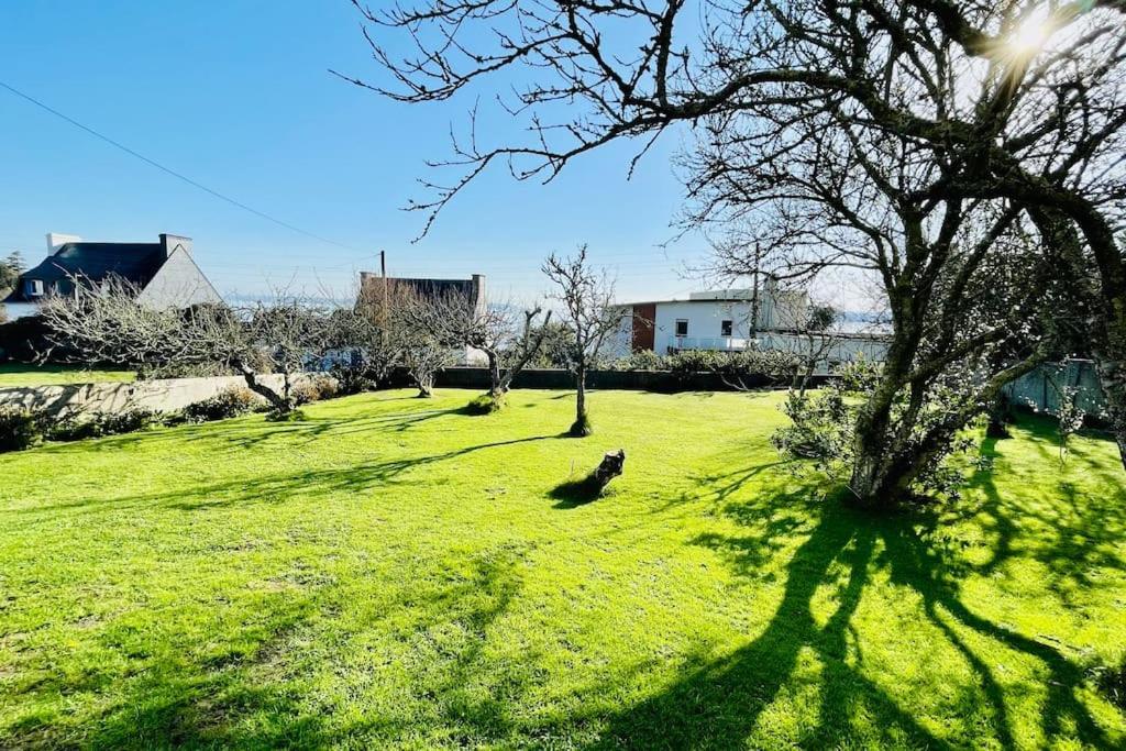 Le Paradis Bleu Roscanvel Exteriör bild